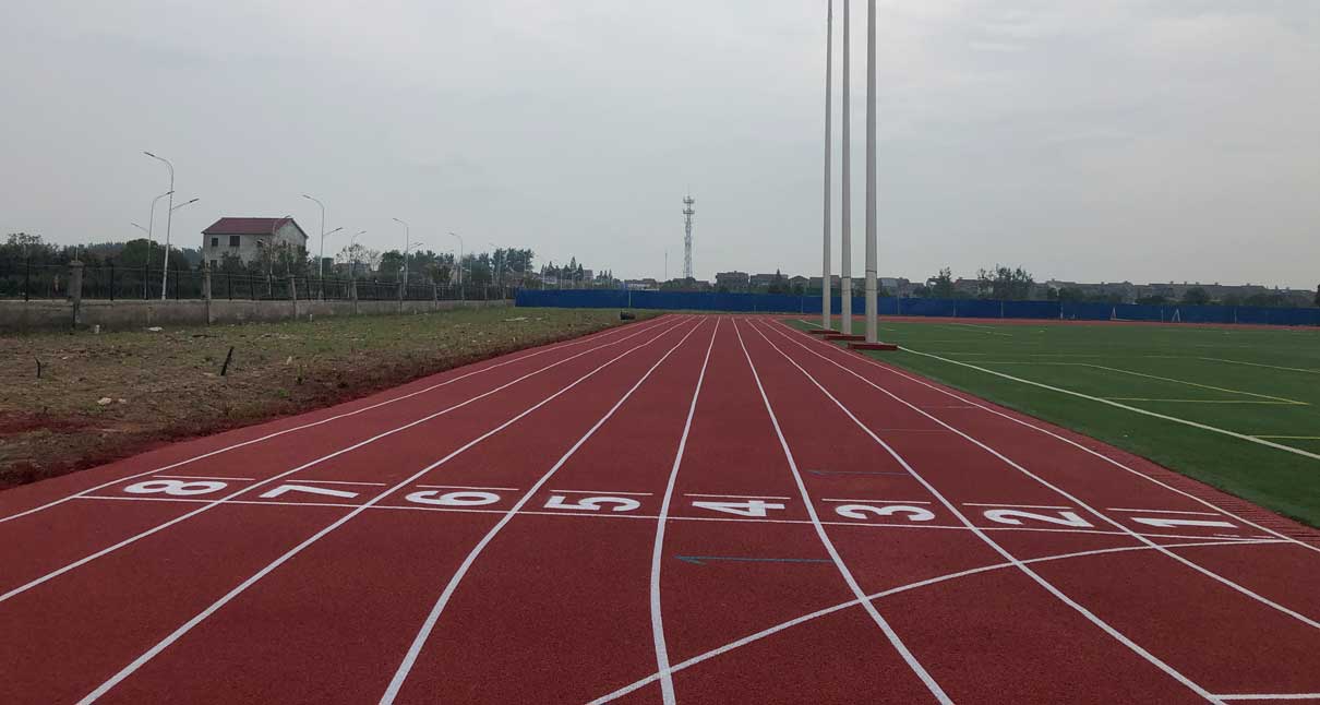 新旭新材料湖北校园400米塑胶跑道